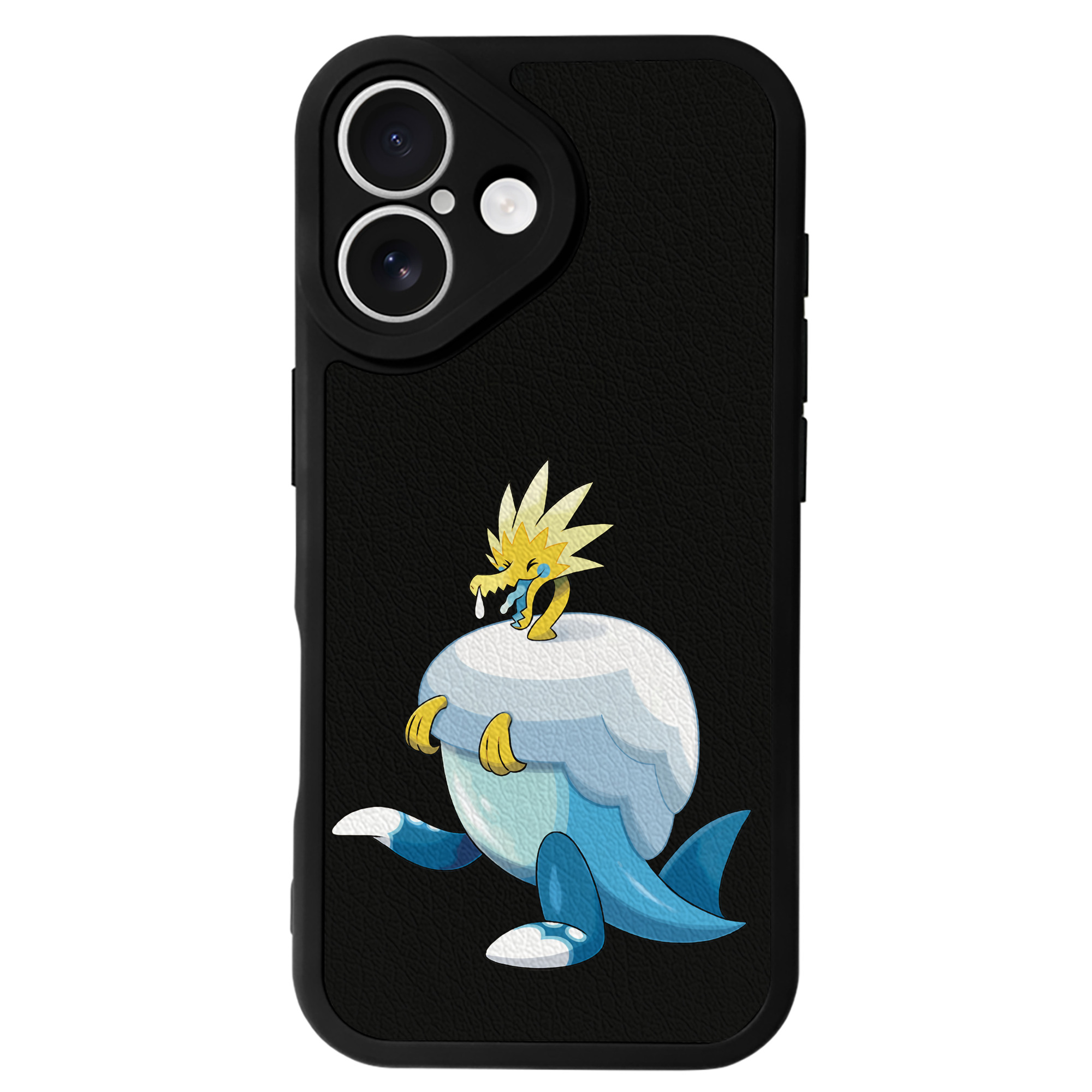 （画像用） ポケットモンスター Pokémon 【iPhone 16シリーズ対応】シリコンスマホケース（レザー調） 材質：シリコン